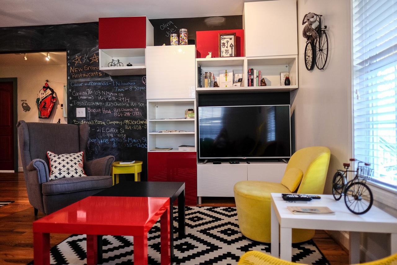 Swamp Rabbit Inn Грийнвил Екстериор снимка
